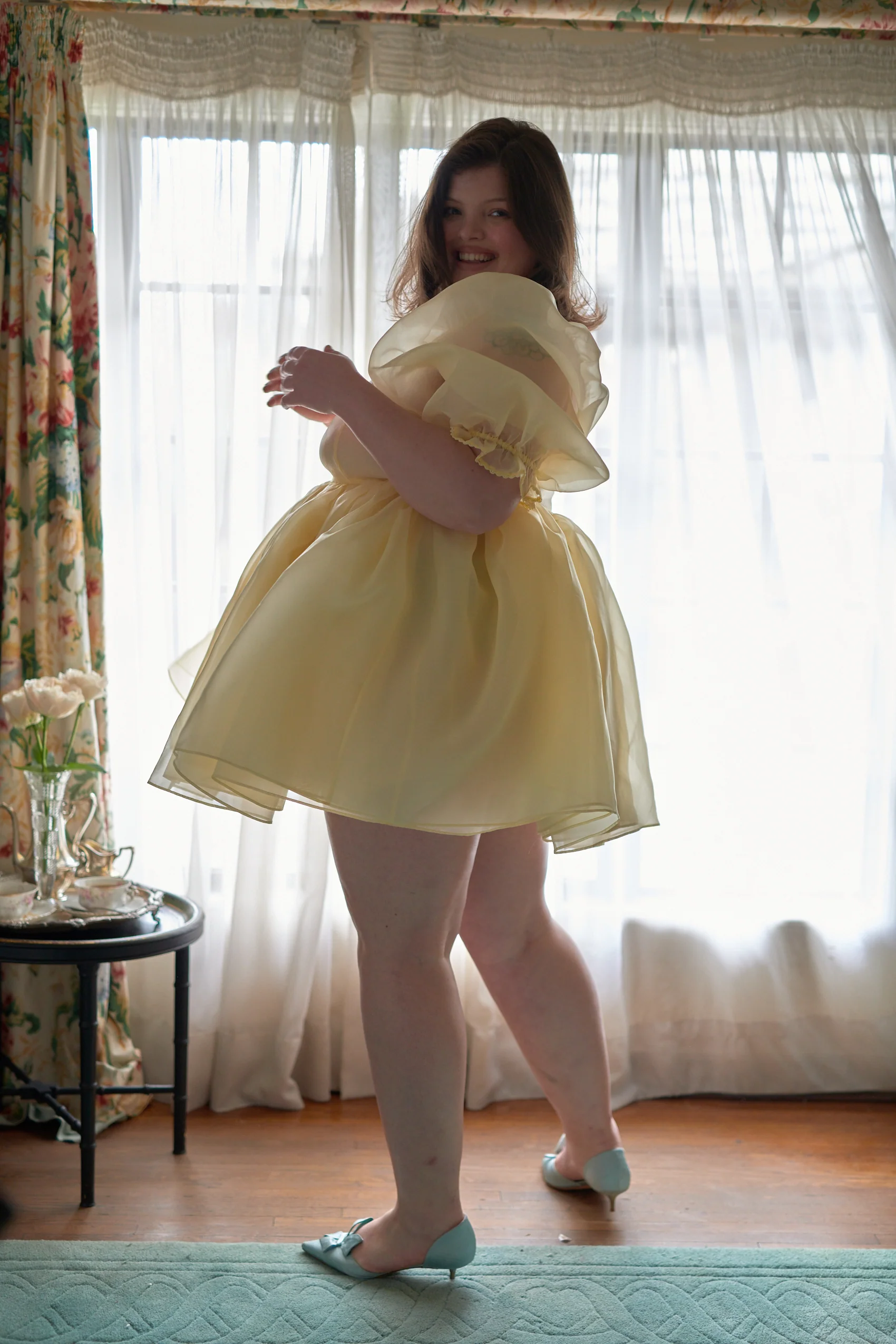 The Baby Banana Puff Dress - Image 14