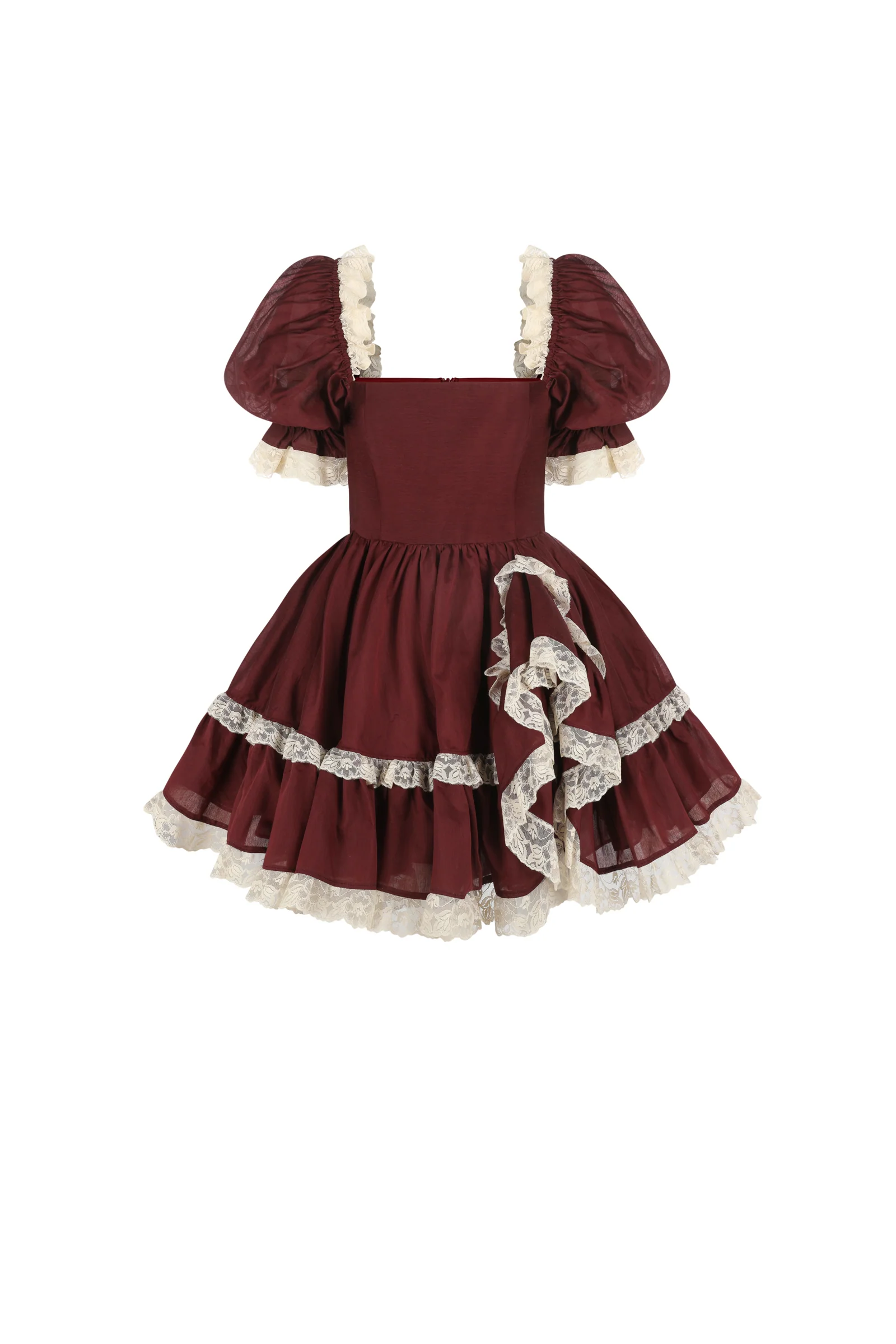The Bordeaux Martini Dress
