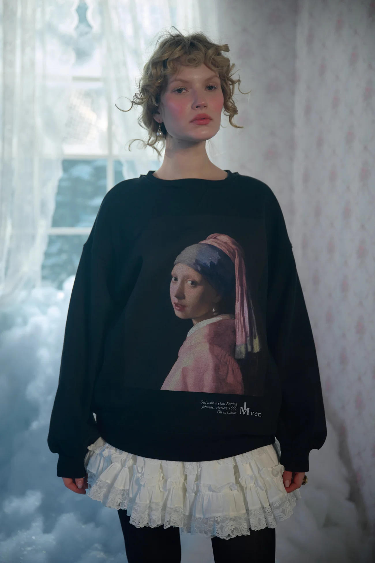 The Girl With The Pearl Earring Winter Sweater - Image 2