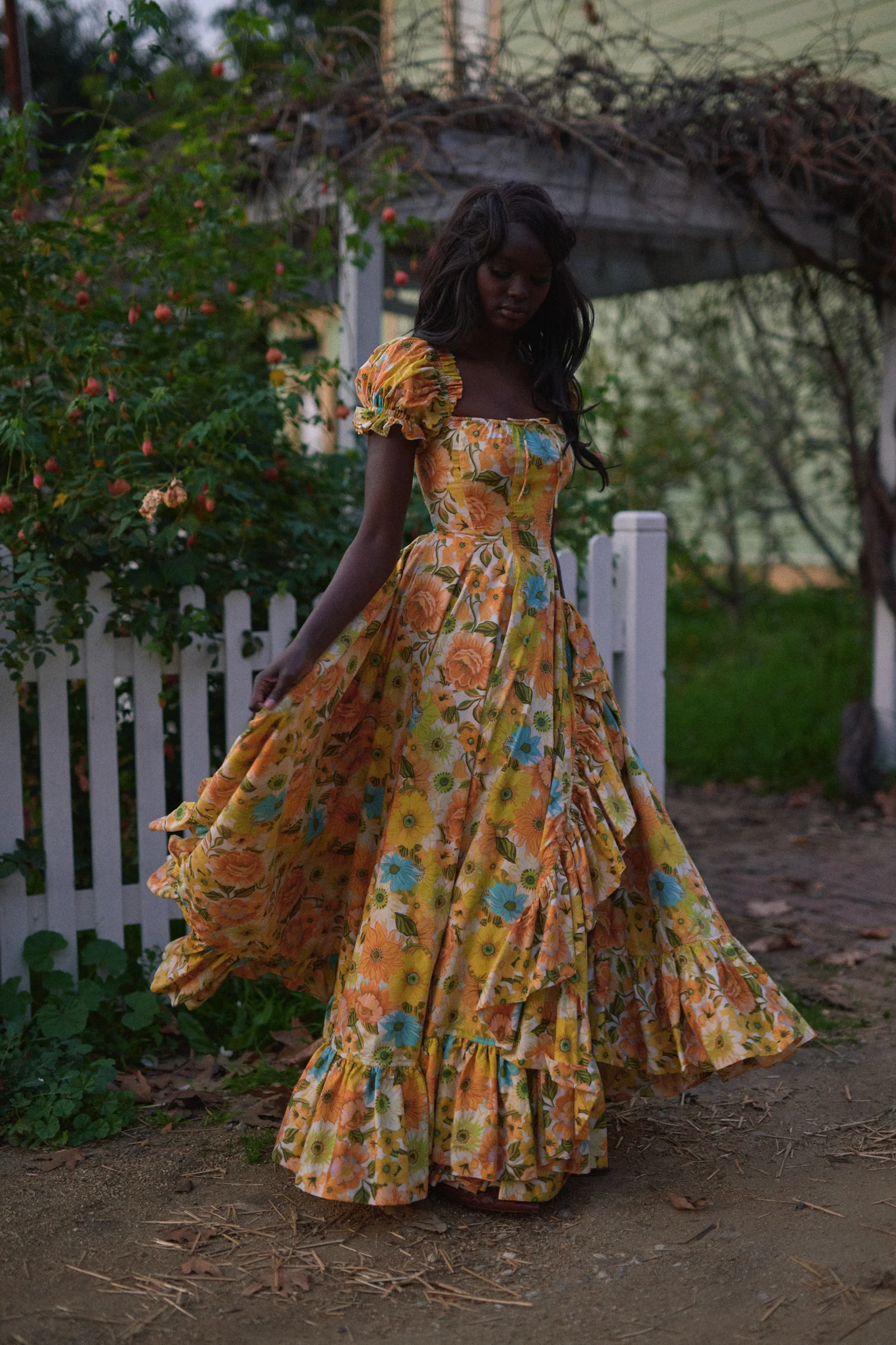 The Mod Foxglove Gown