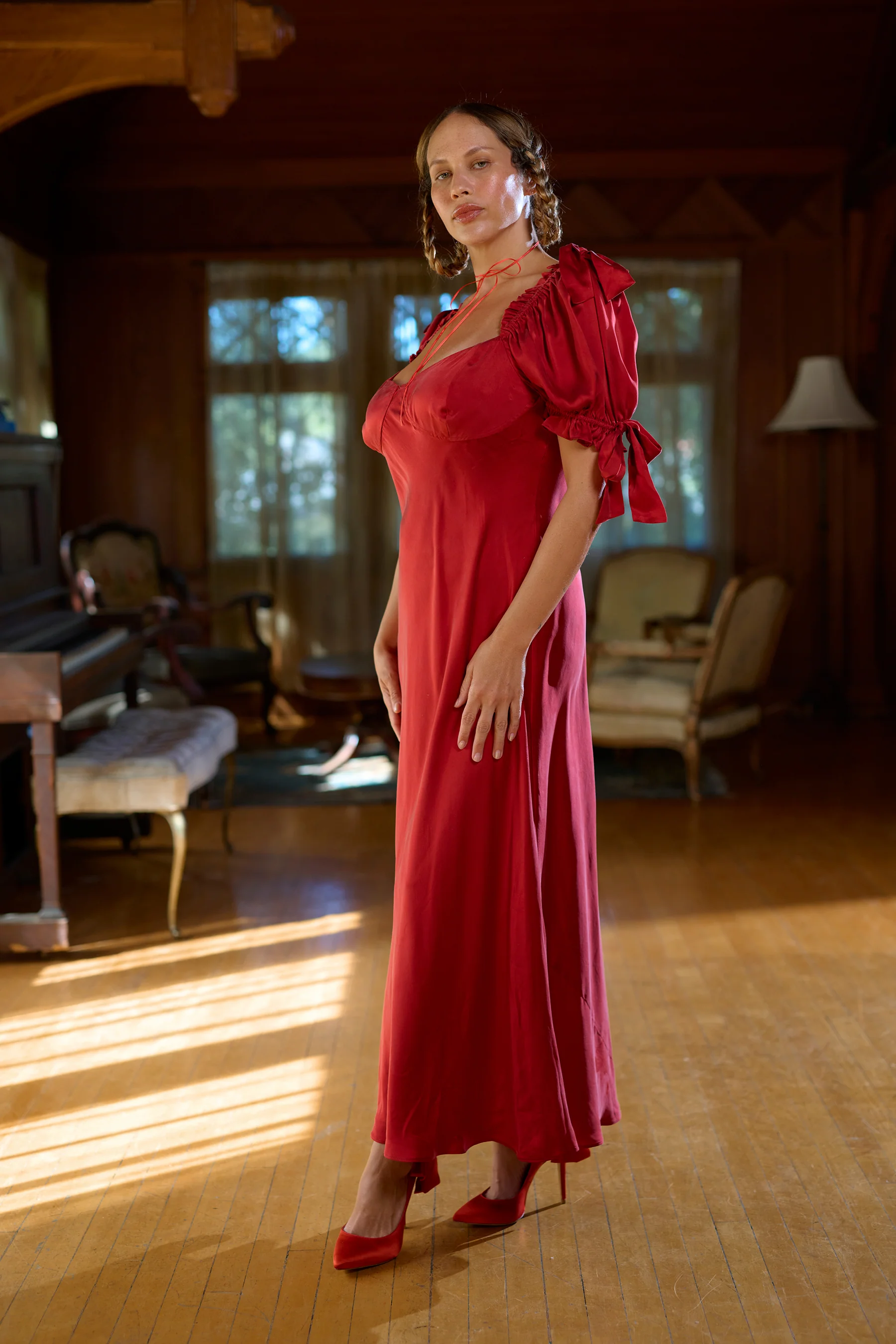 The Rouge Poet Slip Dress - Image 6