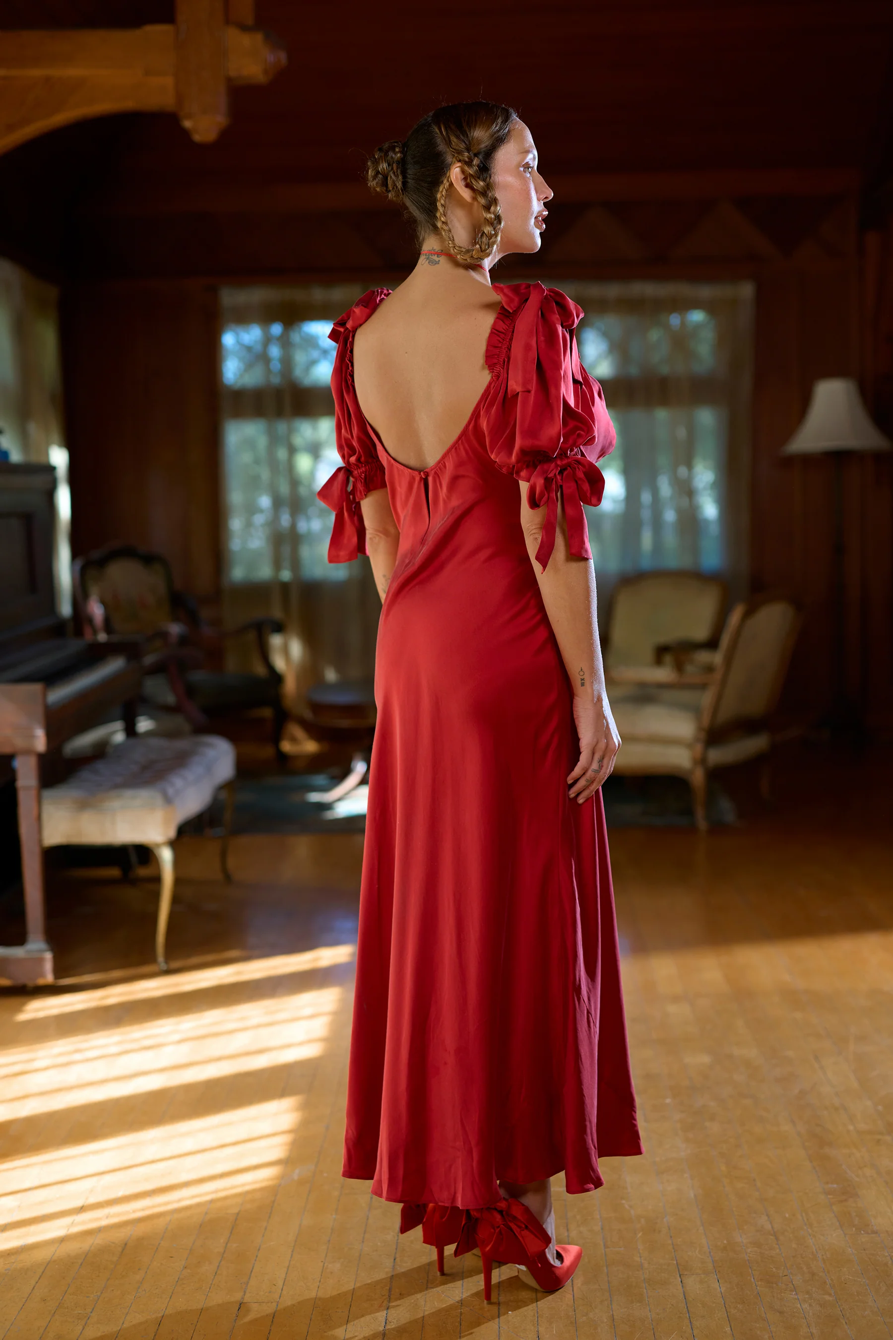 The Rouge Poet Slip Dress - Image 7